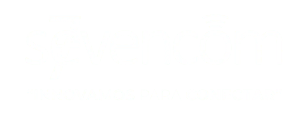 Logo Sevencom Blanco