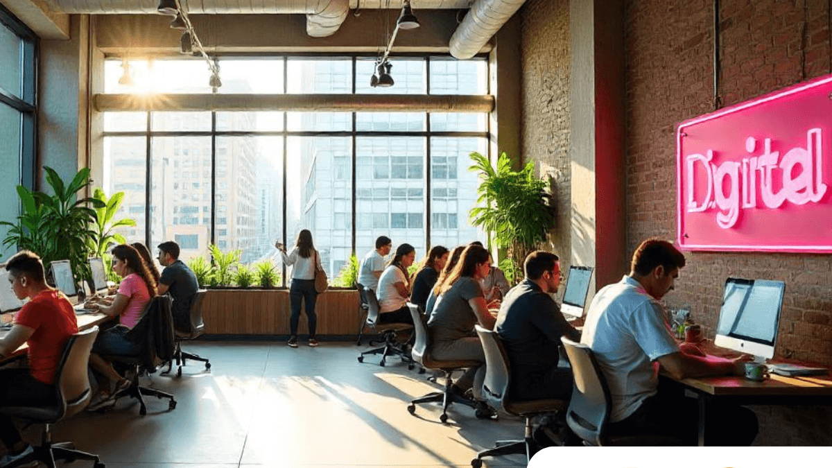 Personas usando Internet en Centros Digitales, conectividad en zonas rurales, educación digital con acceso Wi-Fi gratuito.