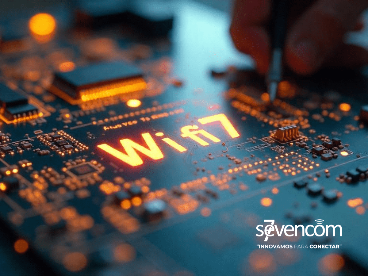 Descubre Wi-Fi 7, la última tecnología en conectividad inalámbrica con velocidades ultrarrápidas, menor latencia y mayor eficiencia. Conéctate al futuro.