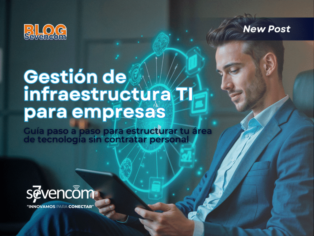 Gestión de infraestructura TI para empresas.  estructura tecnológica tercerizada para pymes