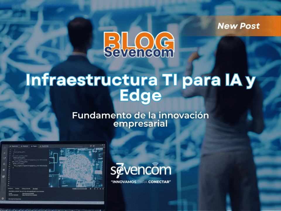 Infraestructura TI para IA y Edge. Arquitectura de infraestructura TI para IA y Edge con nodos distribuidos